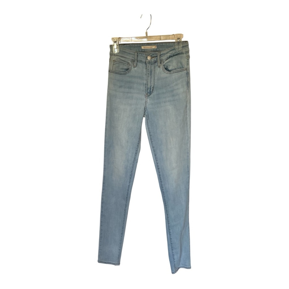 Levi's Blue Skinny Jeans High-Rise Tapered